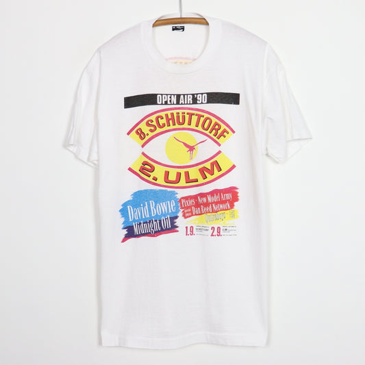 1990 Open Air Festival David Bowie The Pixies Concert Shirt