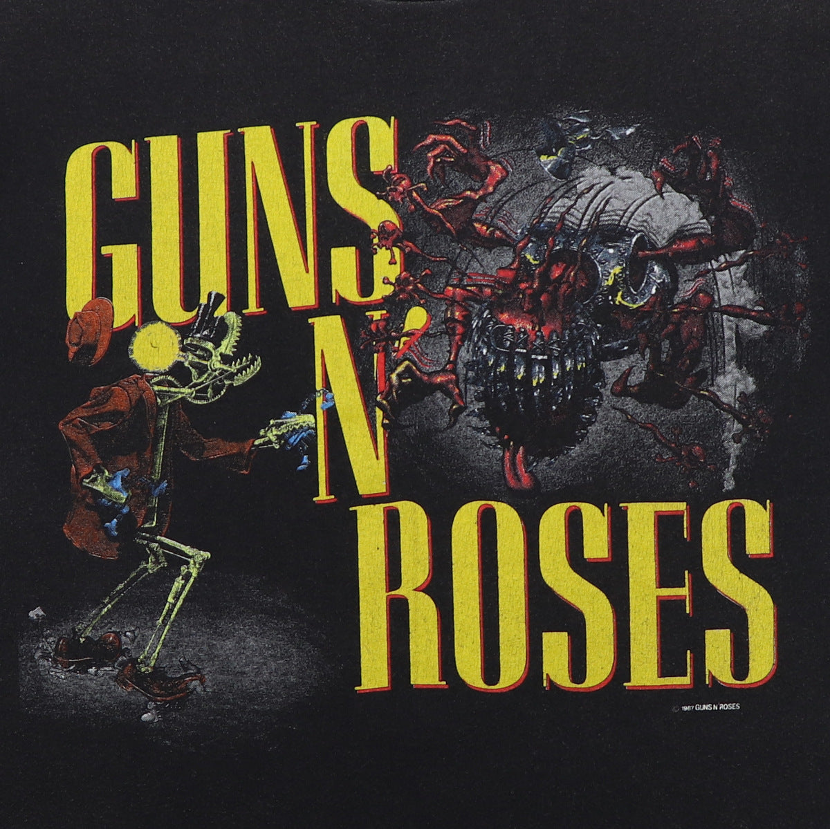1987 Guns N Roses Appetite For Destruction Tour Shirt | WyCo Vintage