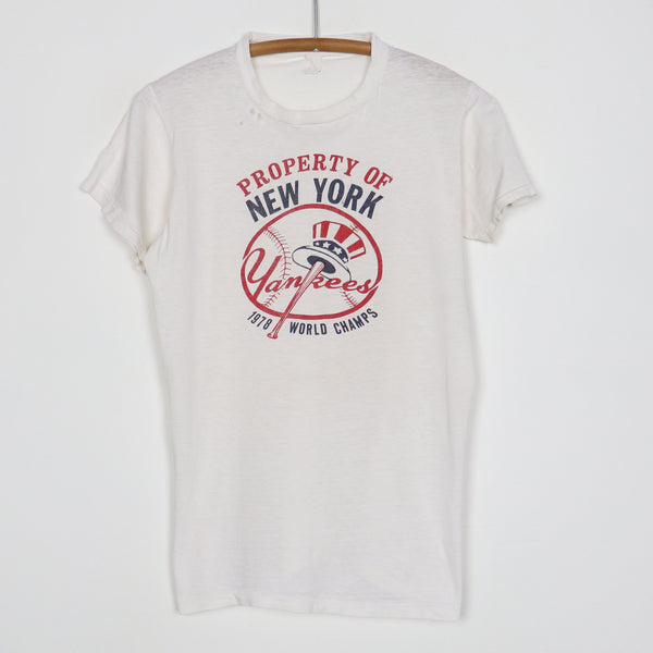 1978 New York Yankees World Series Champs Shirt