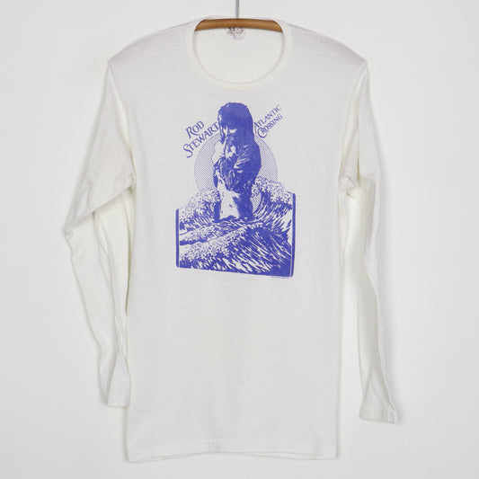 1975 Rod Stewart Atlantic Crossing Long Sleeve Promo Shirt