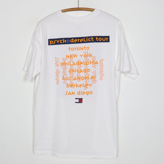 1993 Pete Townshend Psychoderelict Tommy Hilfiger Tour Shirt
