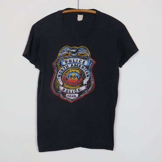 1981 Police North American Tour Shirt