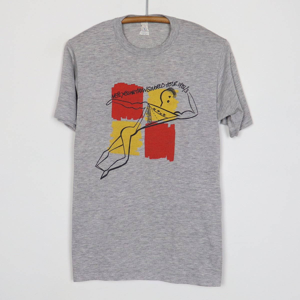 1982 Neil Young Transband World Tour Shirt