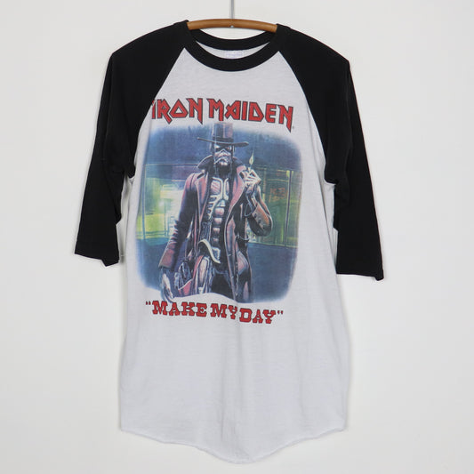 1987 Iron Maiden Stranger In A Strange Land Jersey Shirt