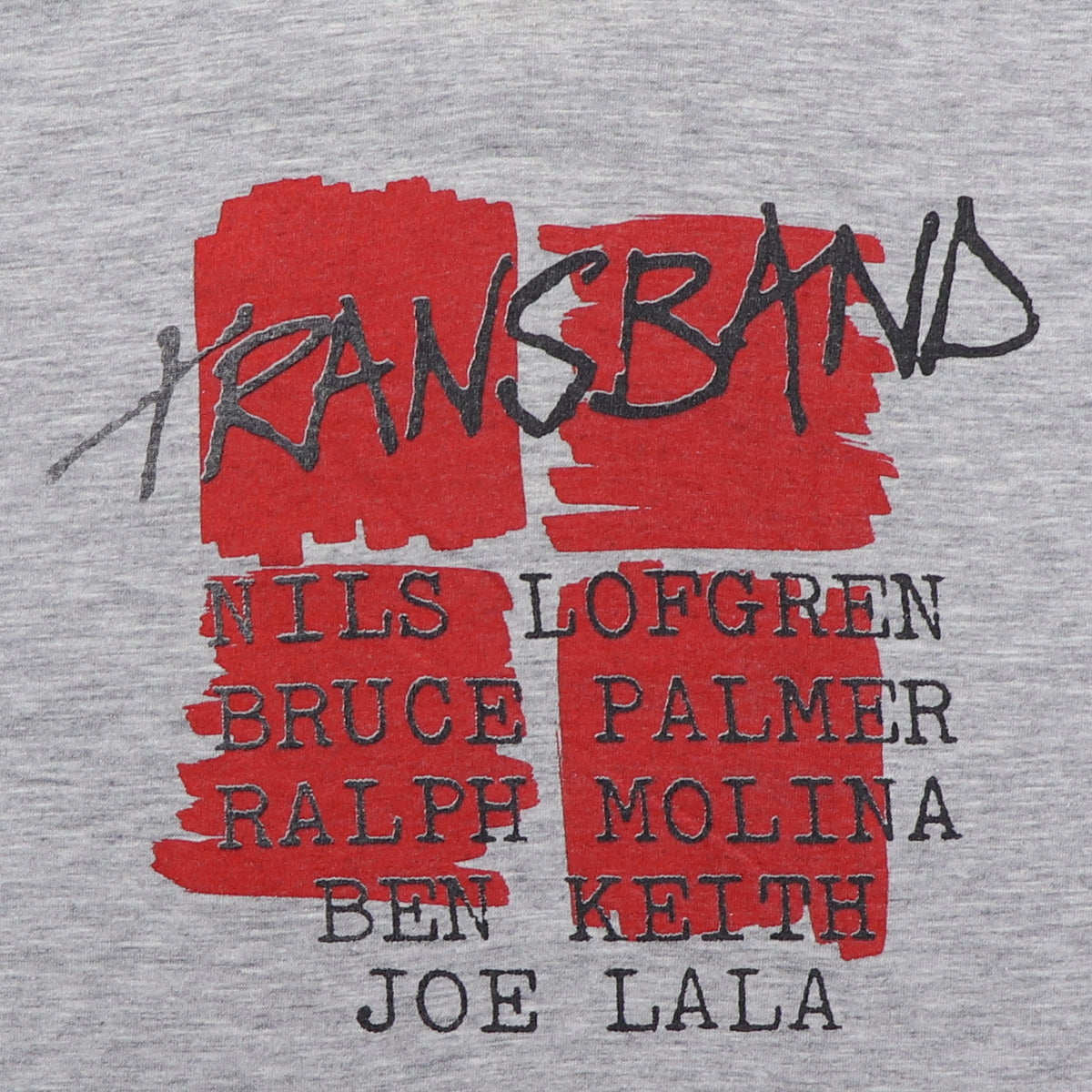 1982 Neil Young Transband World Tour Shirt