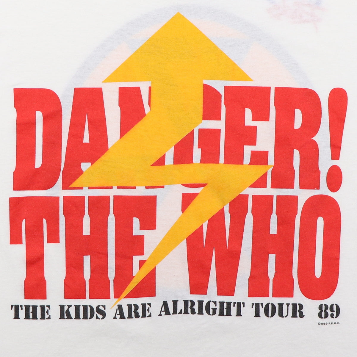 1989 The Who The Kids Are Alright Tour Shirt | Authentic Vintage