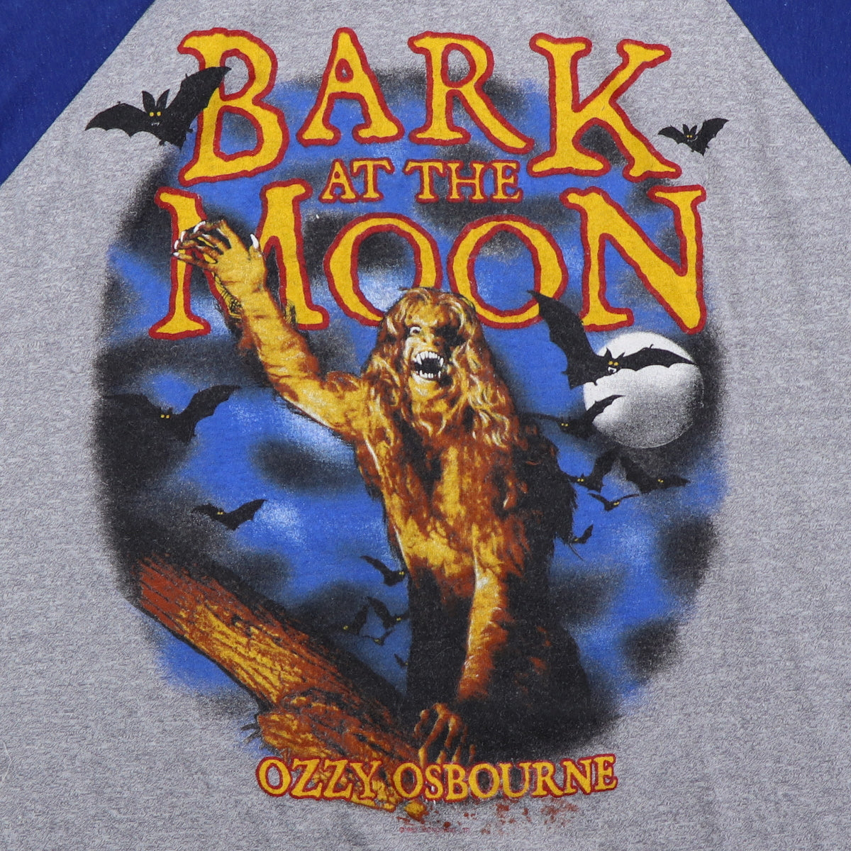 1982 Ozzy Osbourne Bark At The Moon Jersey Shirt