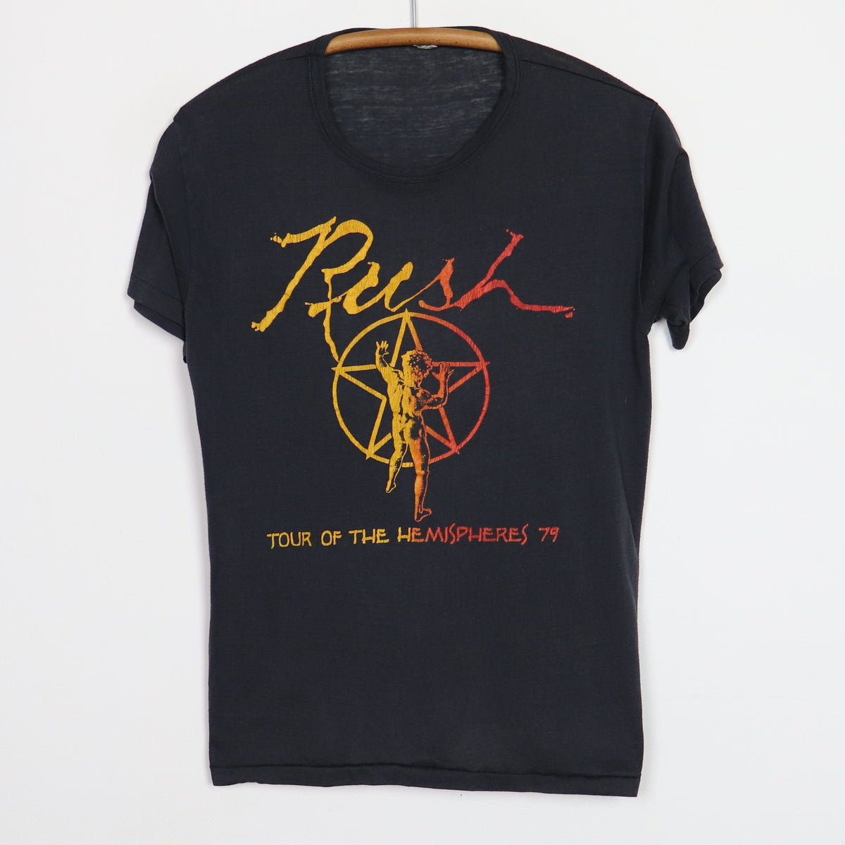 1979 Rush Tour Of The Hemispheres Shirt