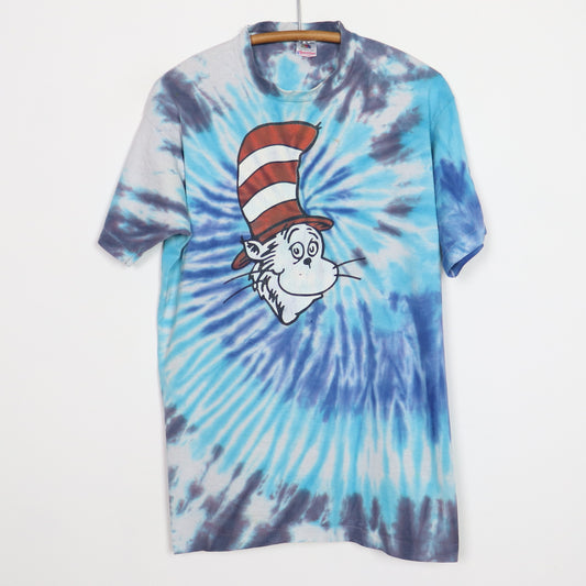1990s Dr Seuss Cat In The Hat Tie Dye Shirt