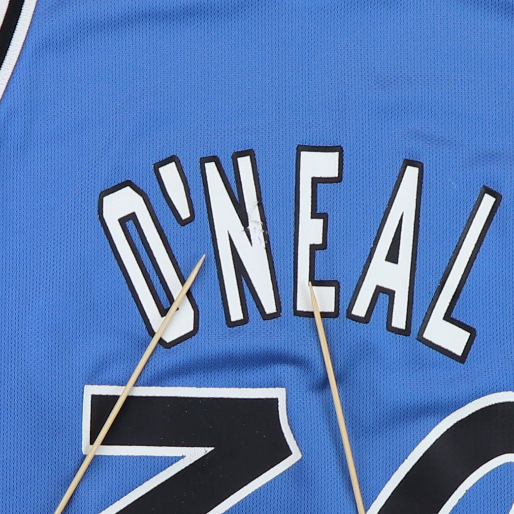 1990s Shaquille O'Neal Orlando Magic Champion Basketball Jersey