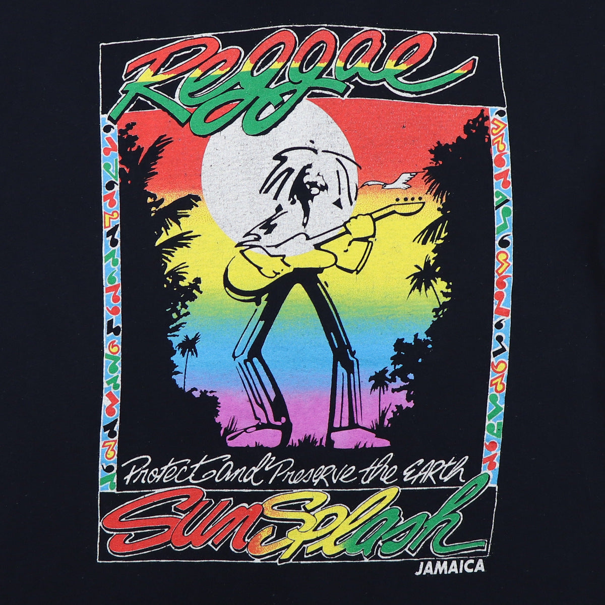 SUNSPLASH Tシャツ　XL〜XXL 1992 Reggae Sunsplash Shirt | Authentic Vintage Tee – WyCo Vintage