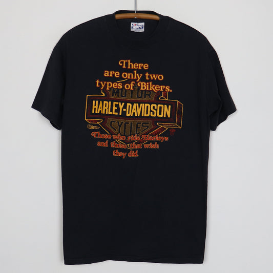 1980s Central Harley Davidson Shawnee Kansas Shirt