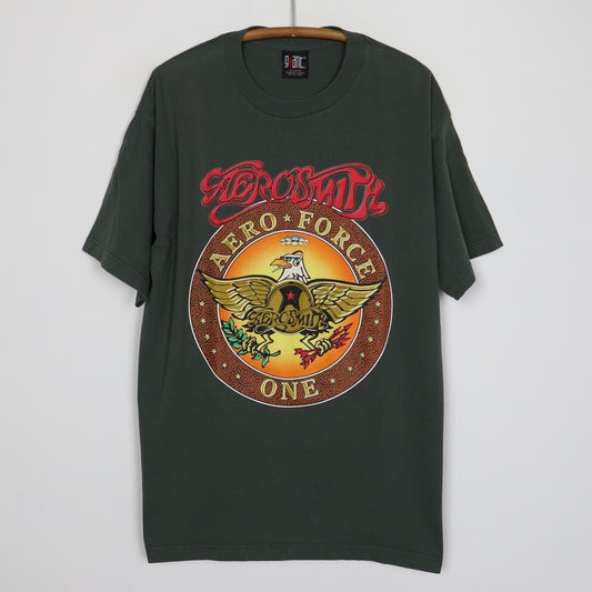 1998 Aerosmith Nothing Can Stop This Rock World Tour Shirt