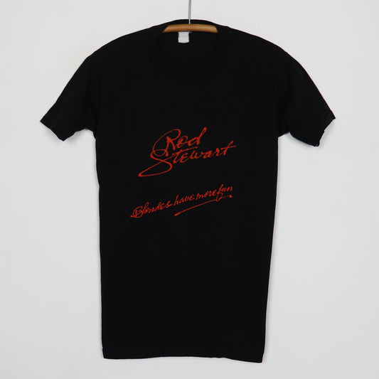 1978 Rod Stewart Blondes Have More Fun Shirt