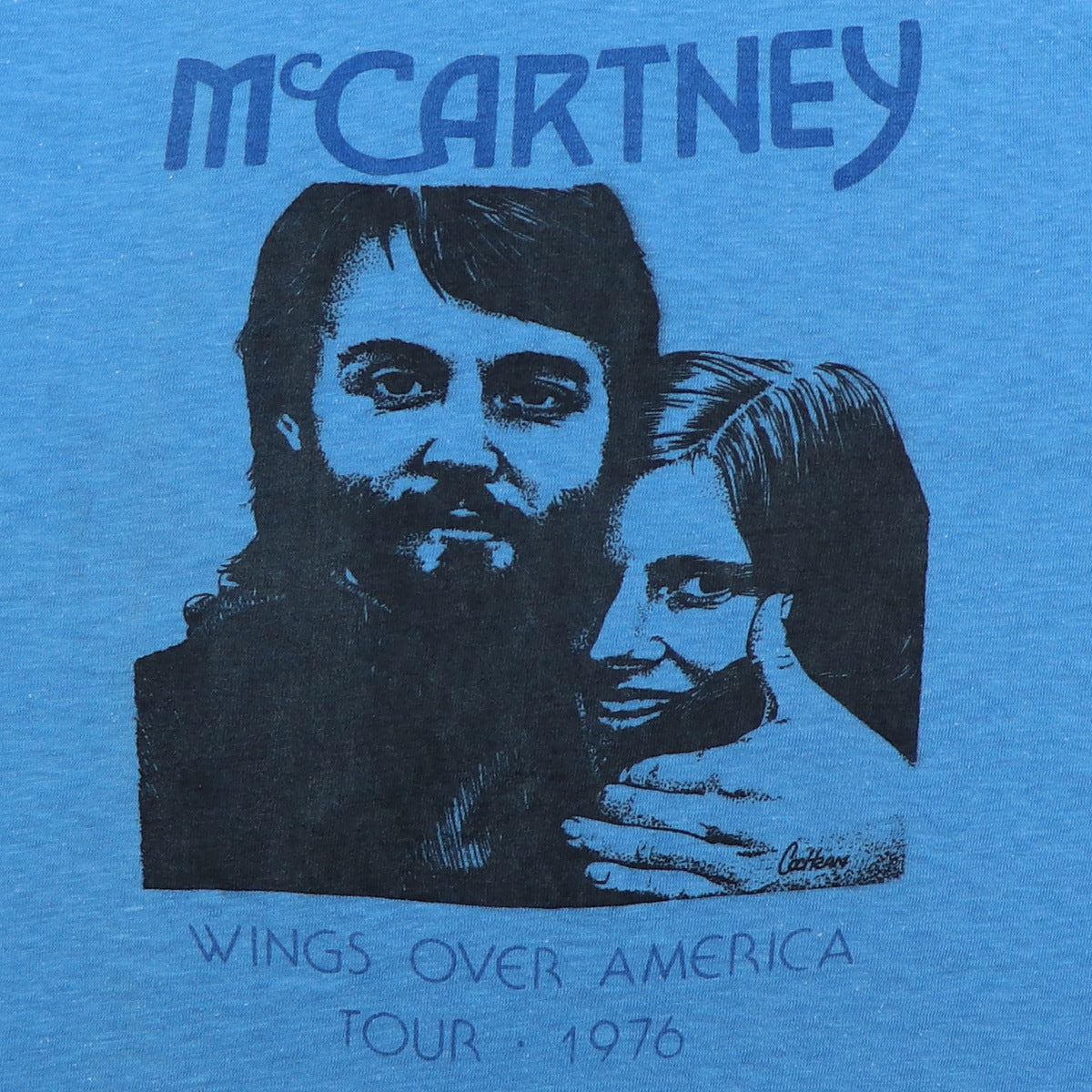1976 Paul McCartney Wings Over America Tour Shirt