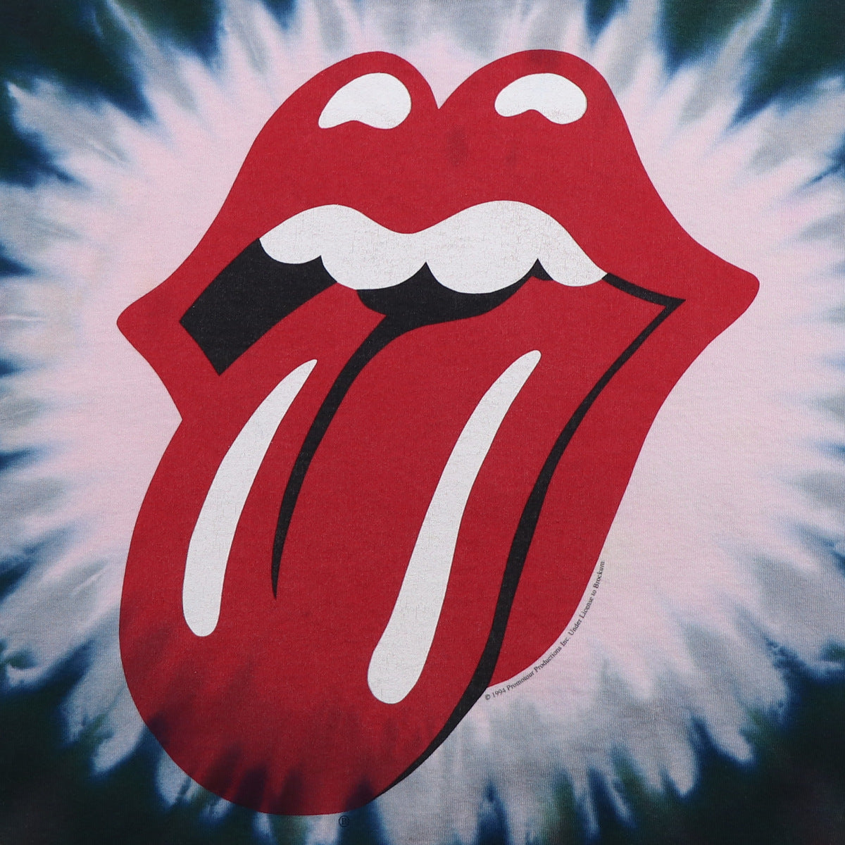 1994 Rolling Stones Tie Dye Shirt | Authentic Vintage Tee – WyCo