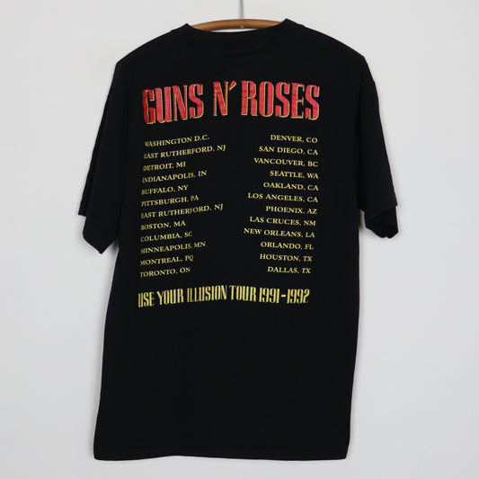 1992 Guns N Roses Use Your Illusion Tour Shirt