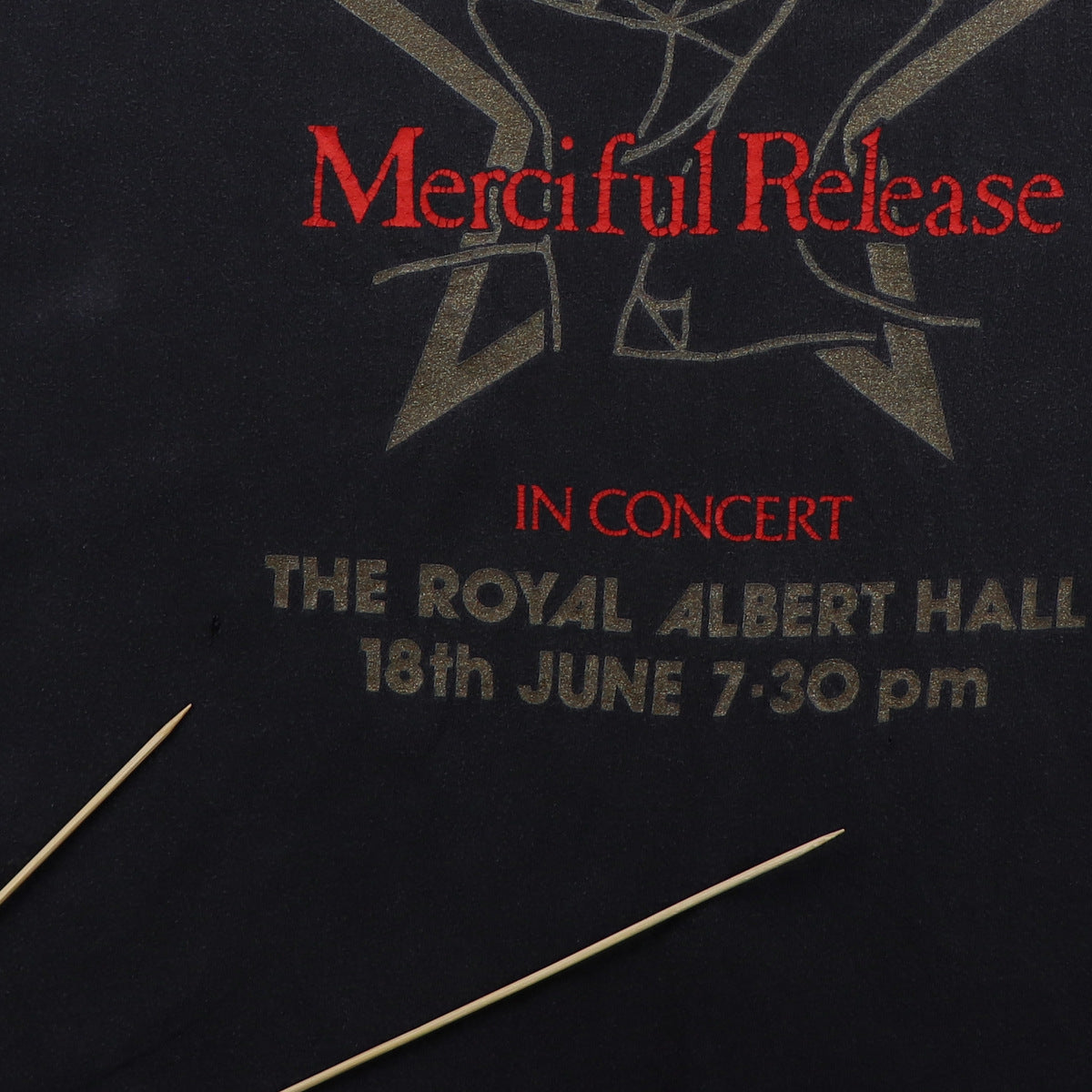 1990s Sisters Of Mercy Royal Albert Hall Long Sleeve Shirt