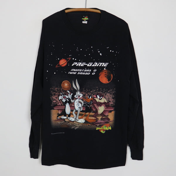 1996 Space Jam Pre-Game Long Sleeve Shirt | Authentic Vintage Tee