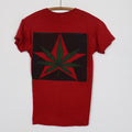 1970s Marijuana Leaf Red Star Shirt