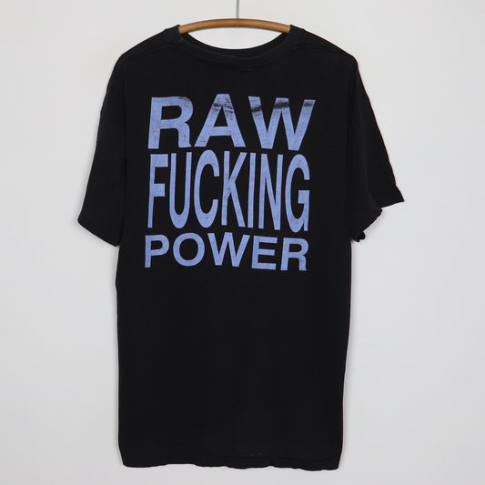 1988 Iggy Pop Raw Fucking Power Shirt