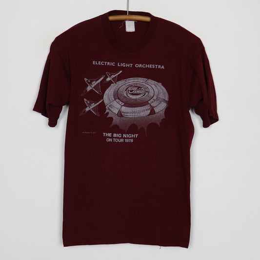 1978 ELO Electric Light Orchestra The Big Night On Tour Shirt