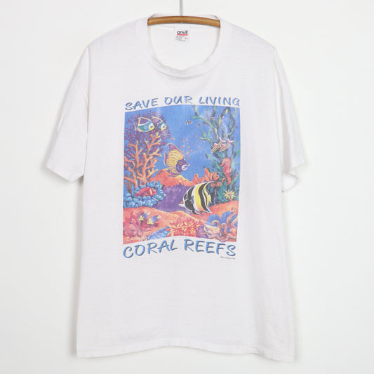 1994 Save Our Living Coral Reefs Human-I-Tees Shirt