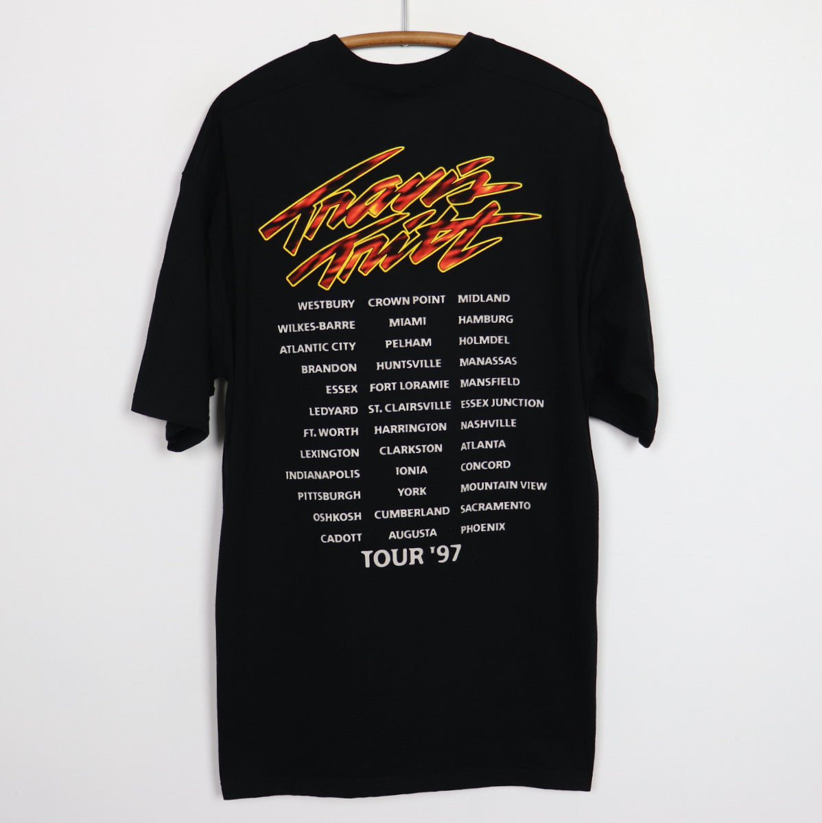 1997 Travis Tritt Tour Shirt | Authentic Vintage Tee – WyCo Vintage
