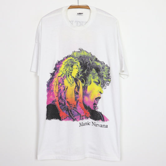 1990 Robert Plant Manic Nirvana Tour Shirt