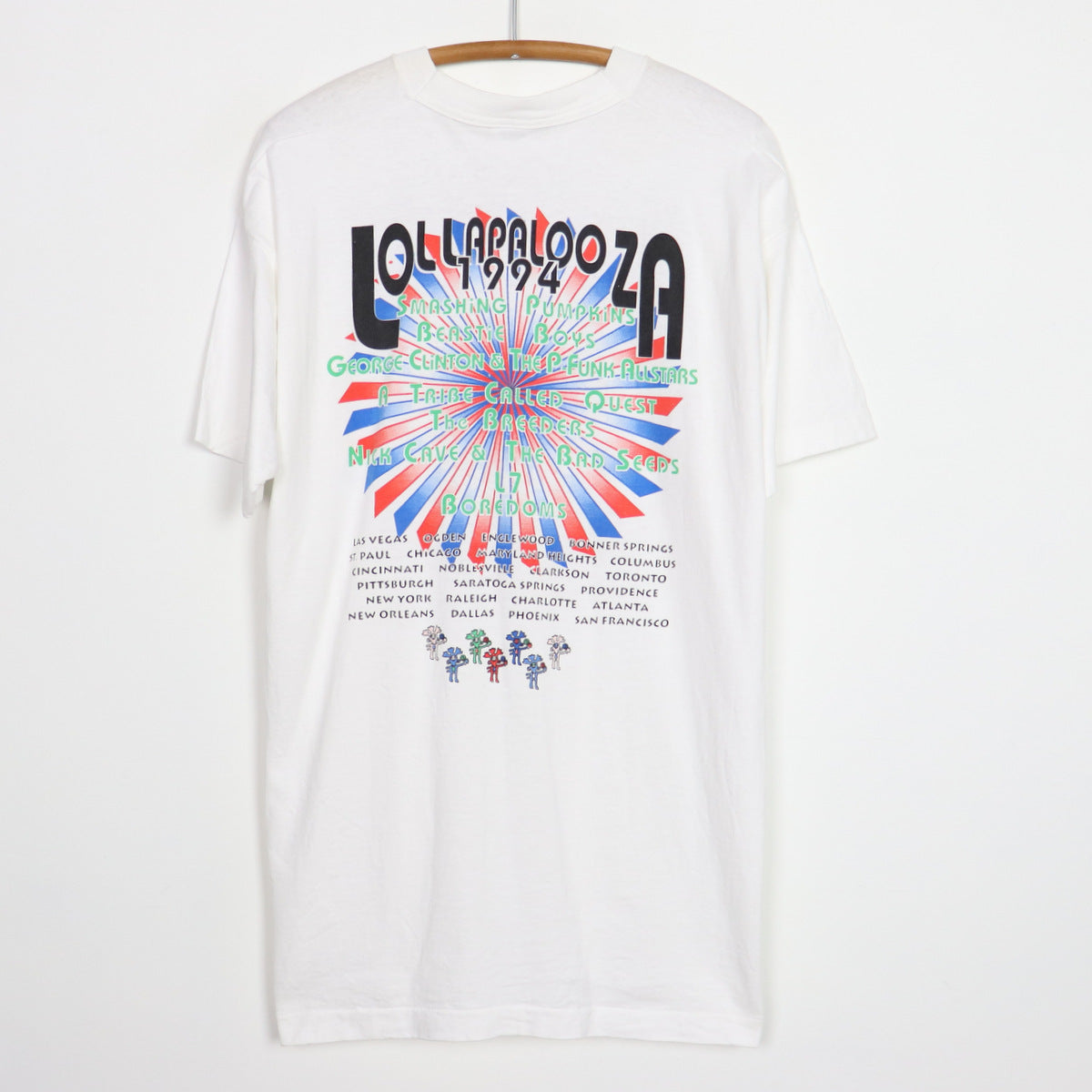 1994 Lollapalooza Tour Shirt | Authentic Vintage Tee – WyCo Vintage