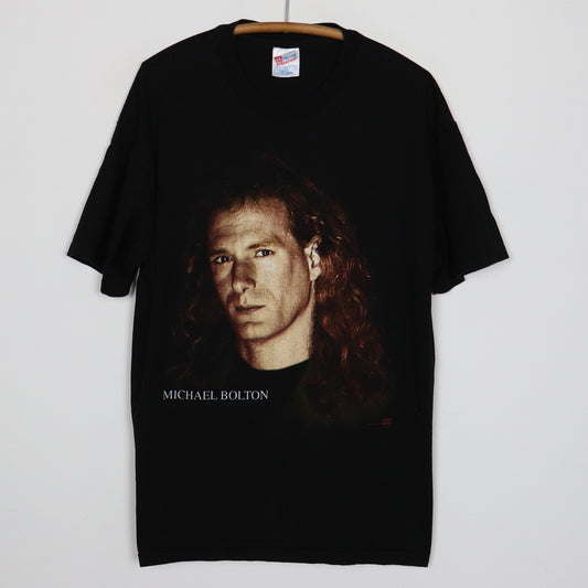 1993 Michael Bolton Holiday Tour Shirt