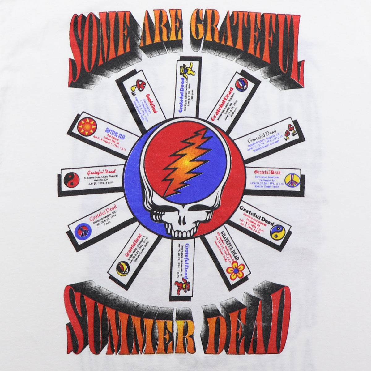 1994 Grateful Dead Some Are Grateful Summer Dead Tour Shirt 