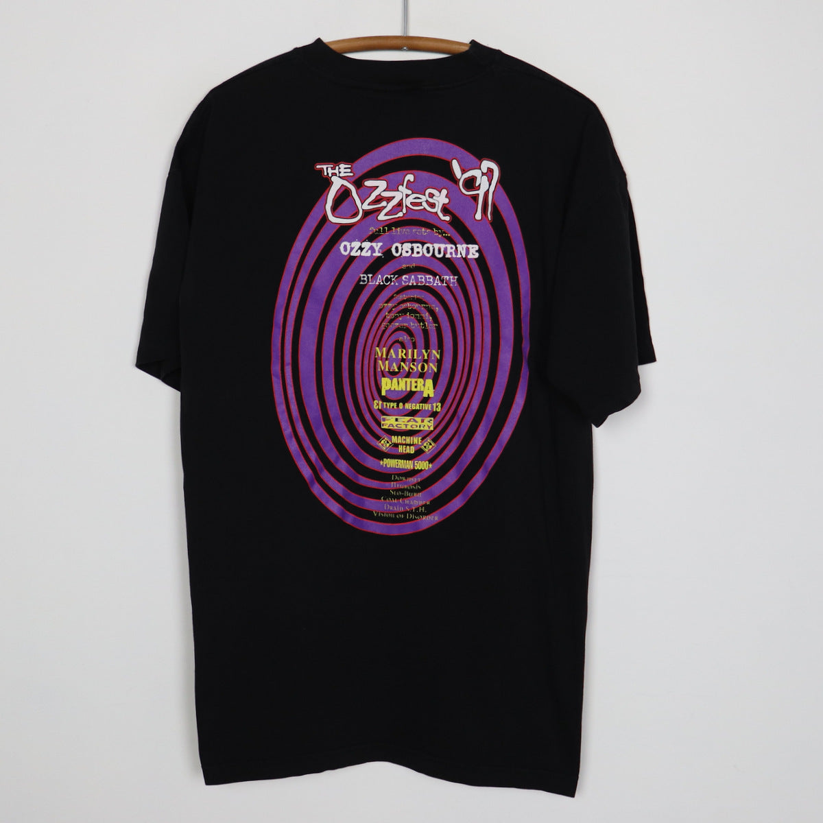 1997 Ozzy Osbourne Ozzfest Concert Shirt | Authentic Vintage Tee 
