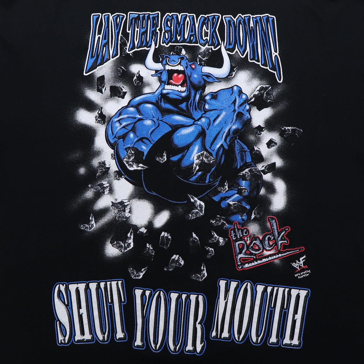 T-shirt graphique Know Your Role de The Rock de l'an 2000