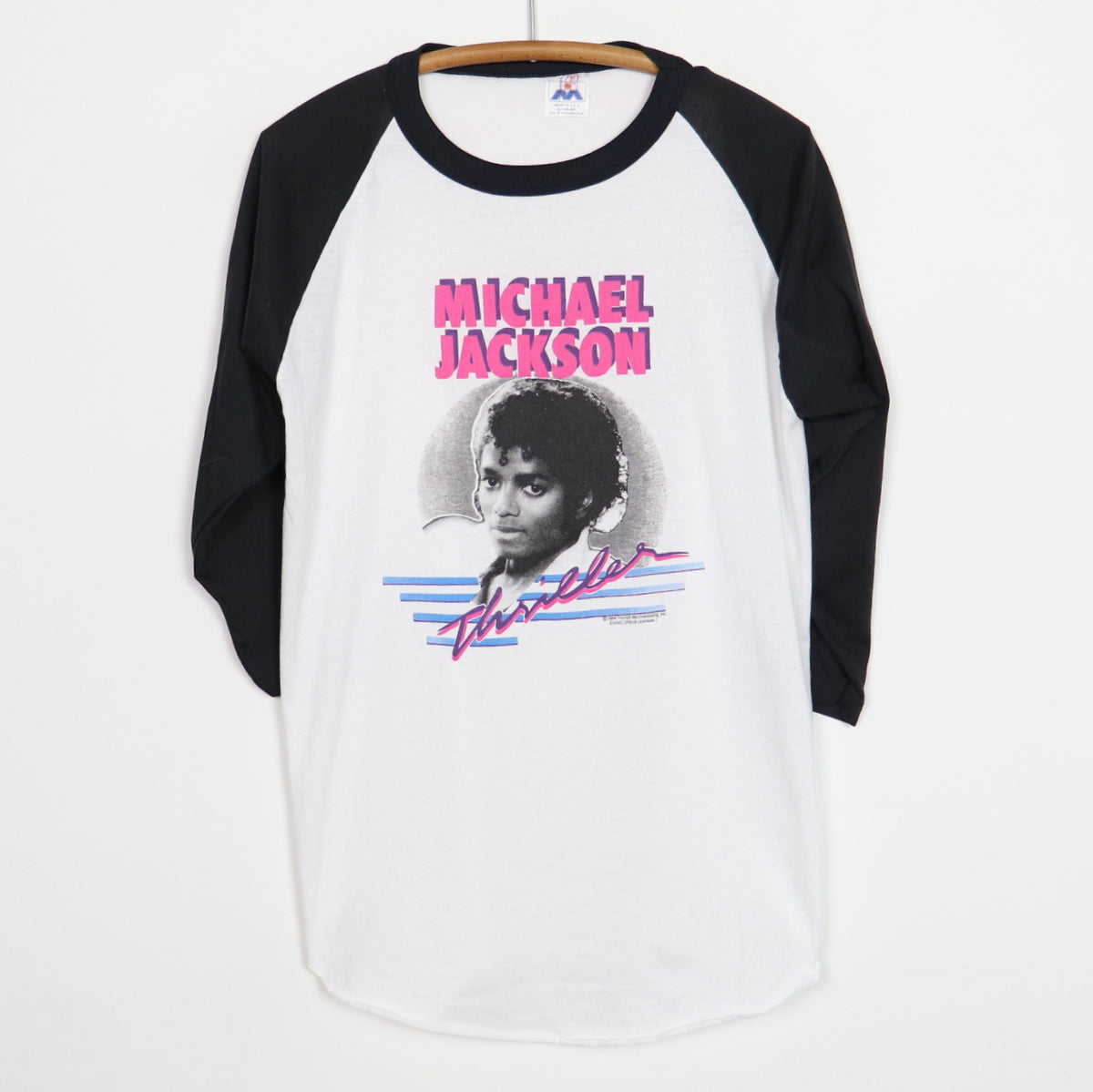 1984 Michael Jackson Thriller Jersey Shirt | WyCo Vintage