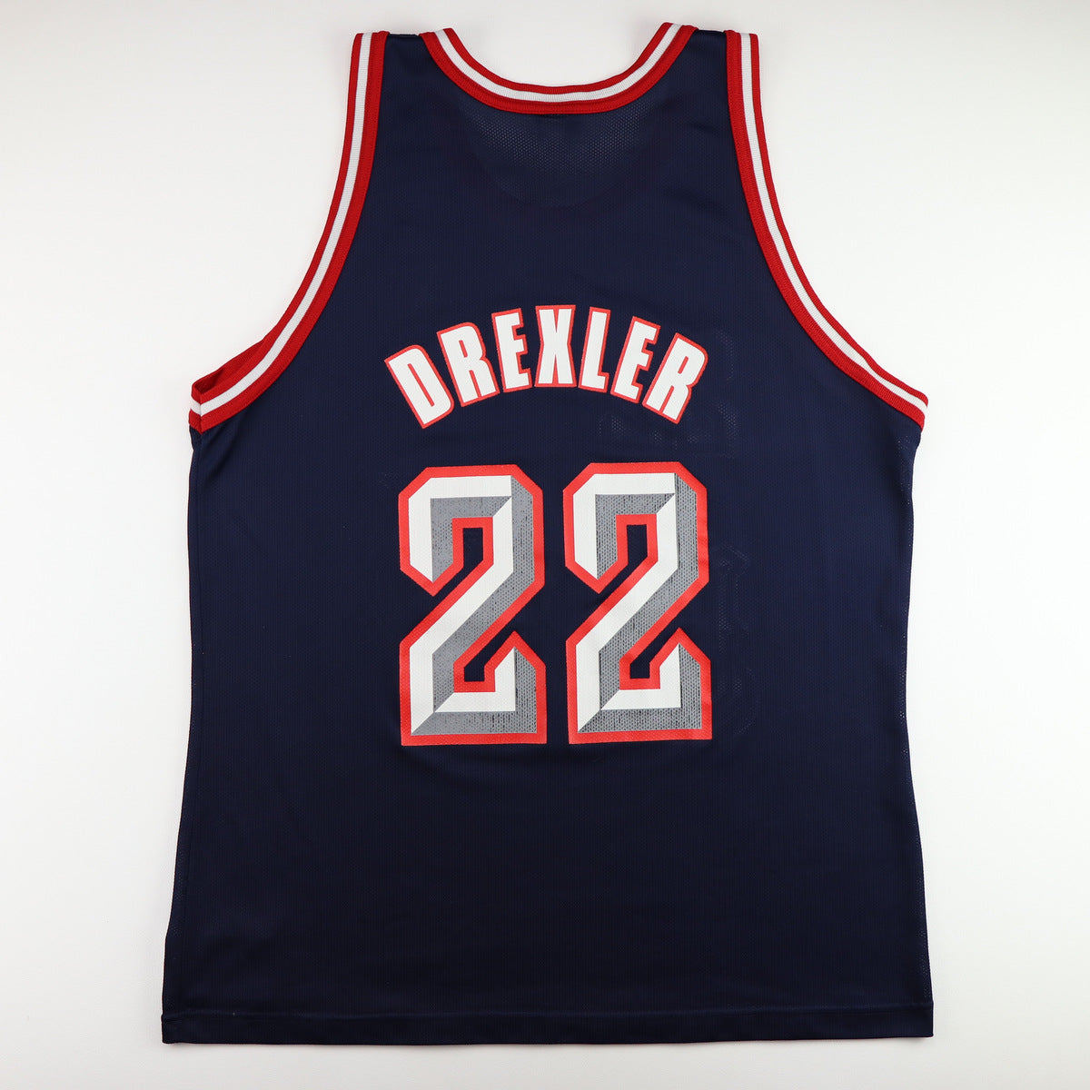 1990s Clyde Drexler Houston Rockets Basketball Jersey | Authentic