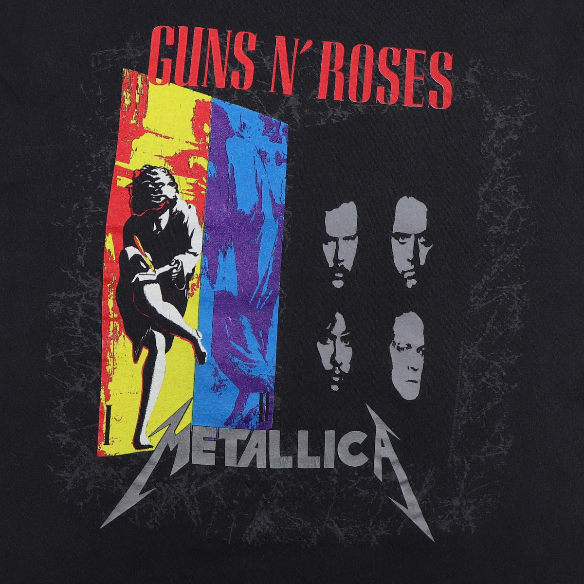1992 Guns N Roses Metallica Tour Shirt | Authentic Vintage Tee 