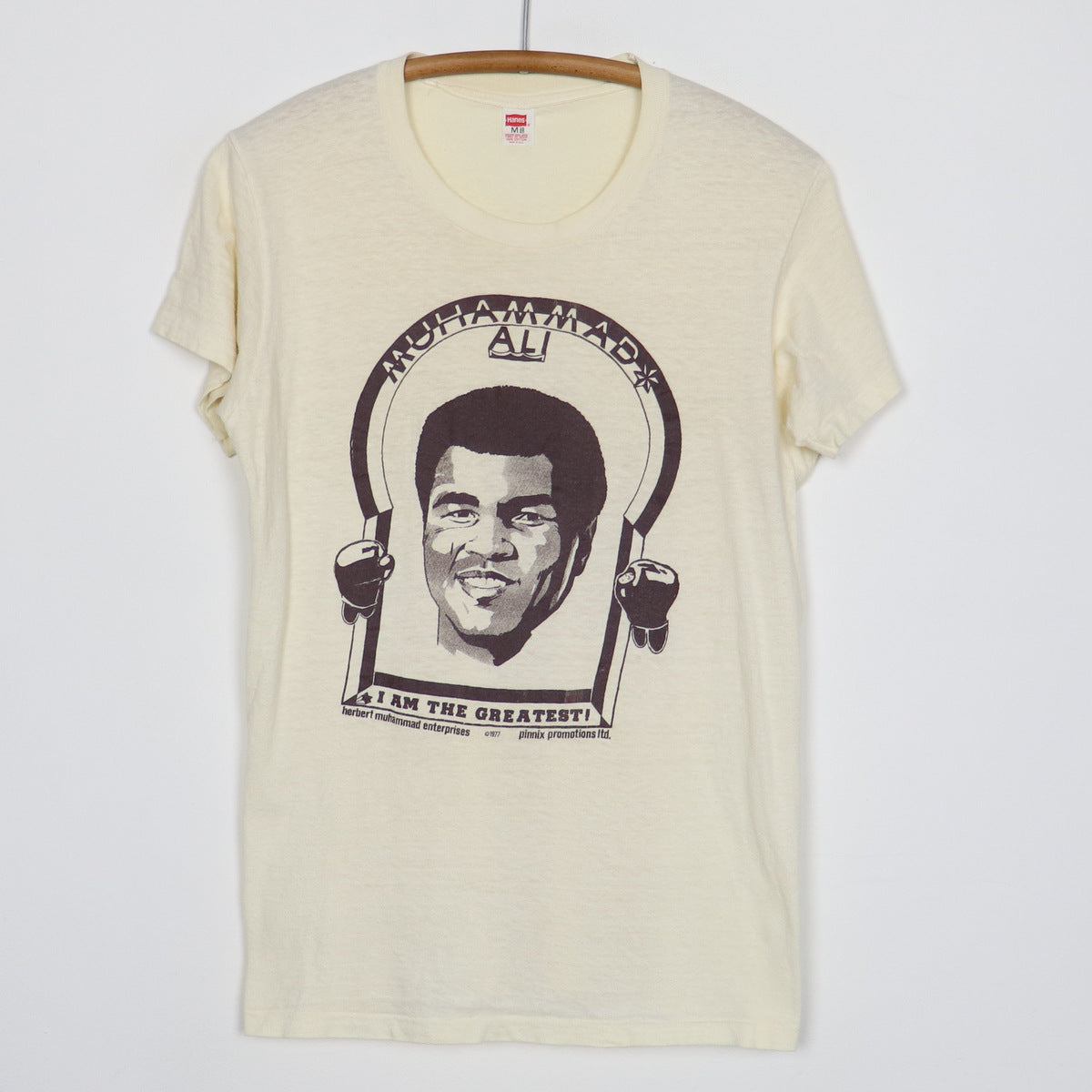1977 Muhammad Ali I Am The Greatest Shirt