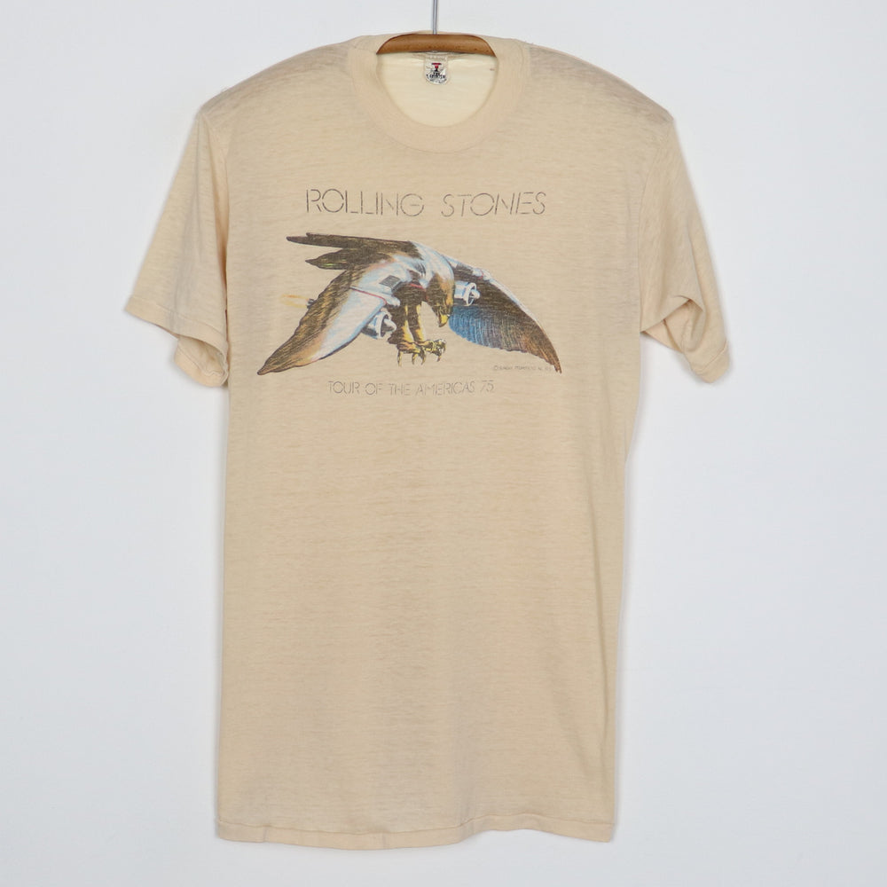 1975 Rolling Stones Tour Of The Americas Shirt