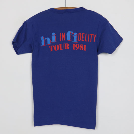 1981 REO Speedwagon Hi Infidelity Tour Shirt