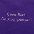1980s George Carlin Simon Says Go Fuck Yourself Shirt