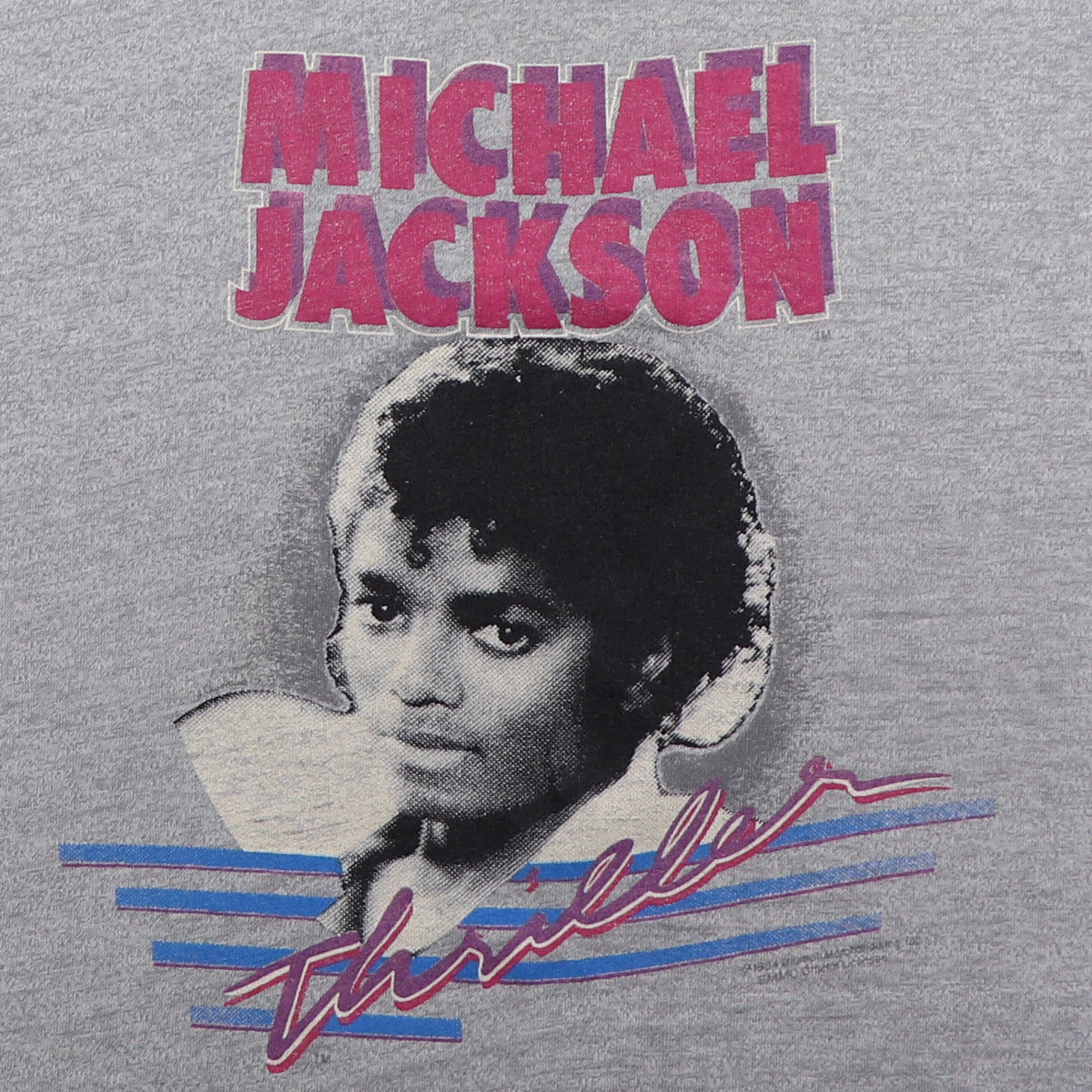 Original vintage 1984 Michael Jackson Thriller Shirt | WyCo Vintage