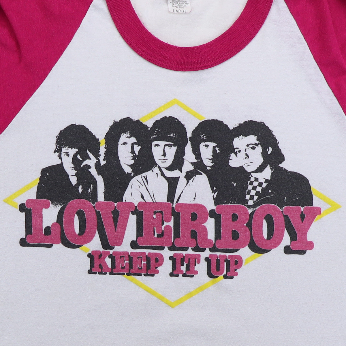 1983 Loverboy Keep It Up Tour Jersey Shirt | WyCo Vintage