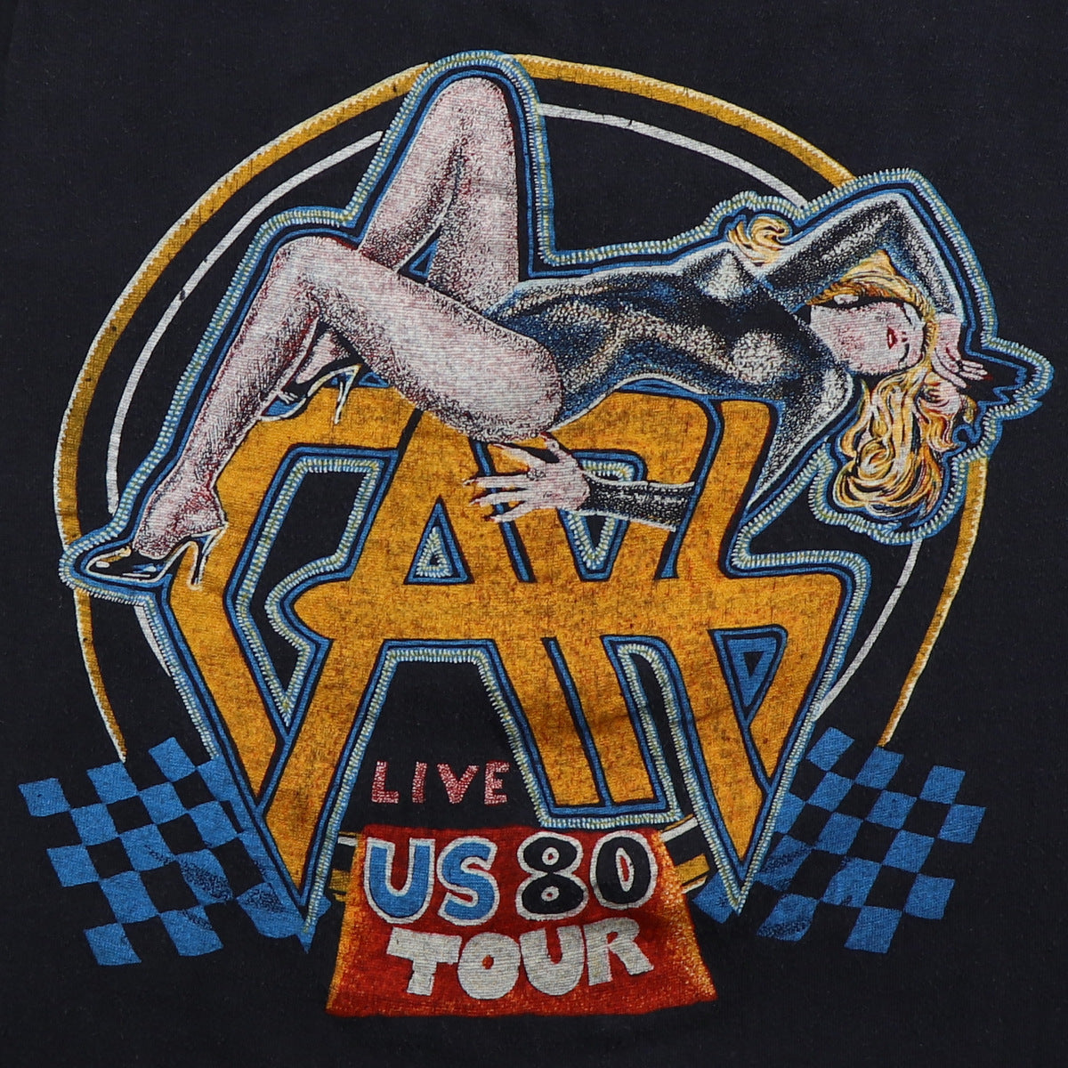 1980 The Cars Panorama Tour Jersey Shirt