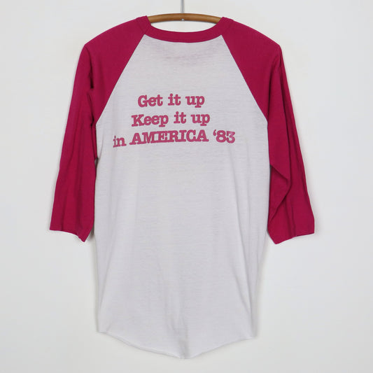 1983 Loverboy Keep It Up Tour Jersey Shirt