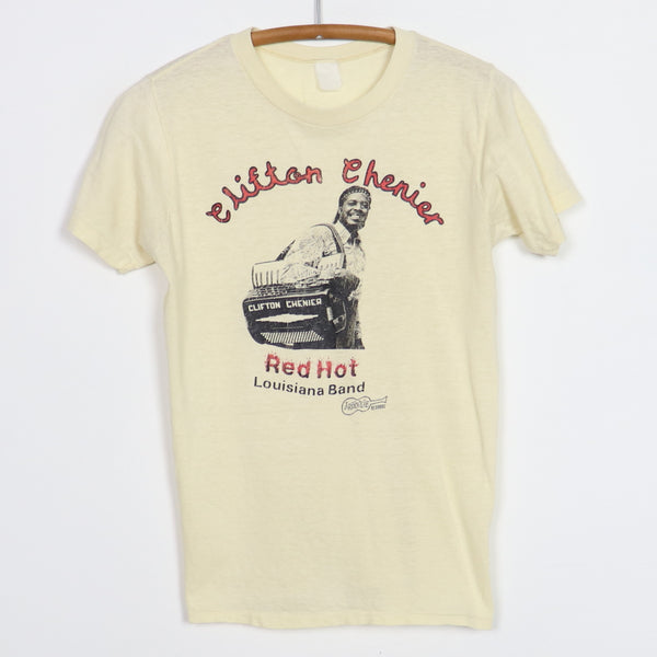 1970s Clifton Chenier Red Hot Louisiana Band Shirt