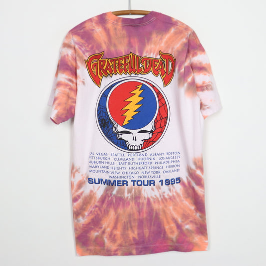1995 Grateful Dead Joker Summer Tour Tie Dye Shirt