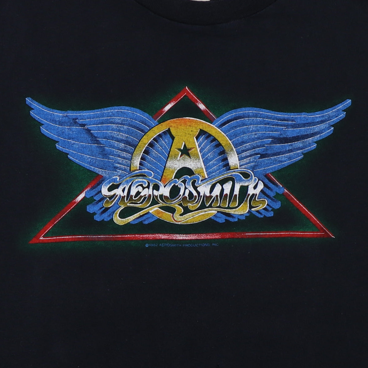1982 Aerosmith Rock In A Hard Place Shirt | WyCo Vintage