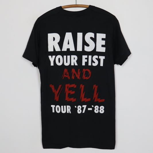 1987 Alice Cooper Raise Your Fist And Yell Tour Shirt