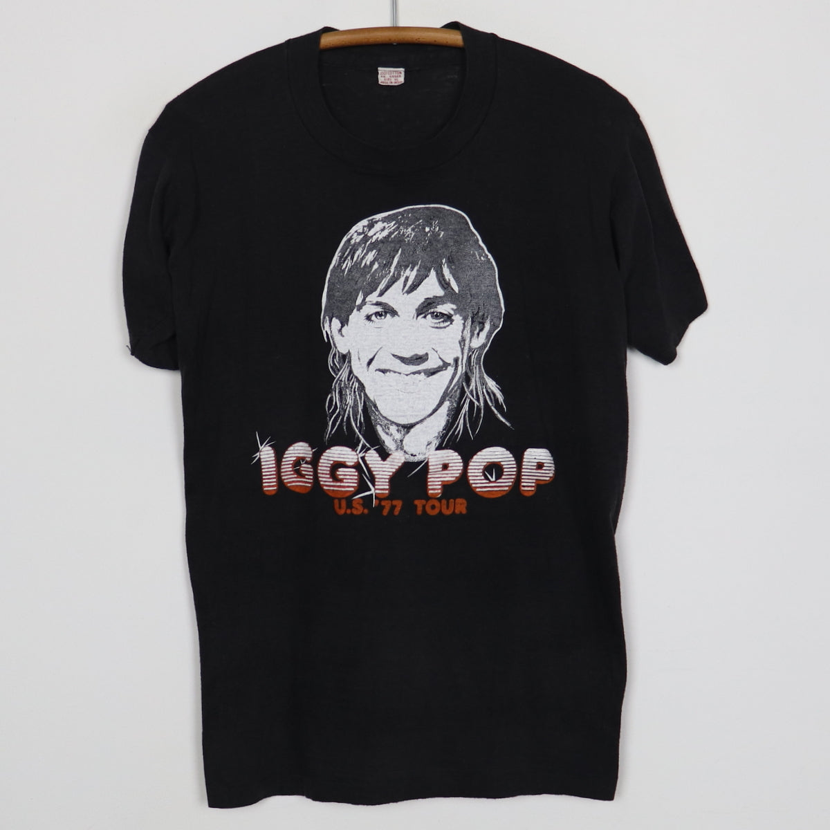 1977 Iggy Pop US Tour Shirt